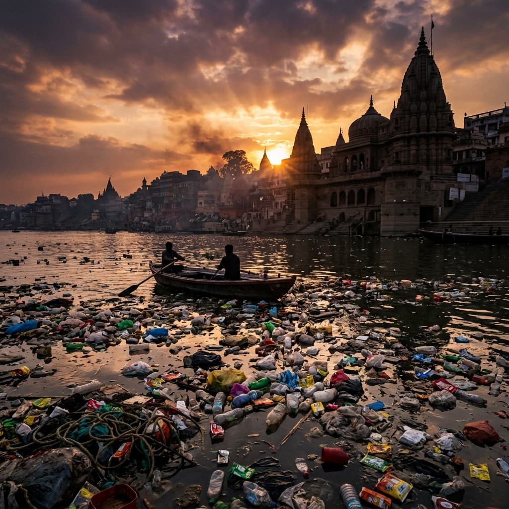 Plastic Pollution in the Ganges